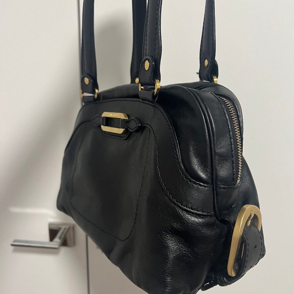 Jimmy Choo Black Leather Bag